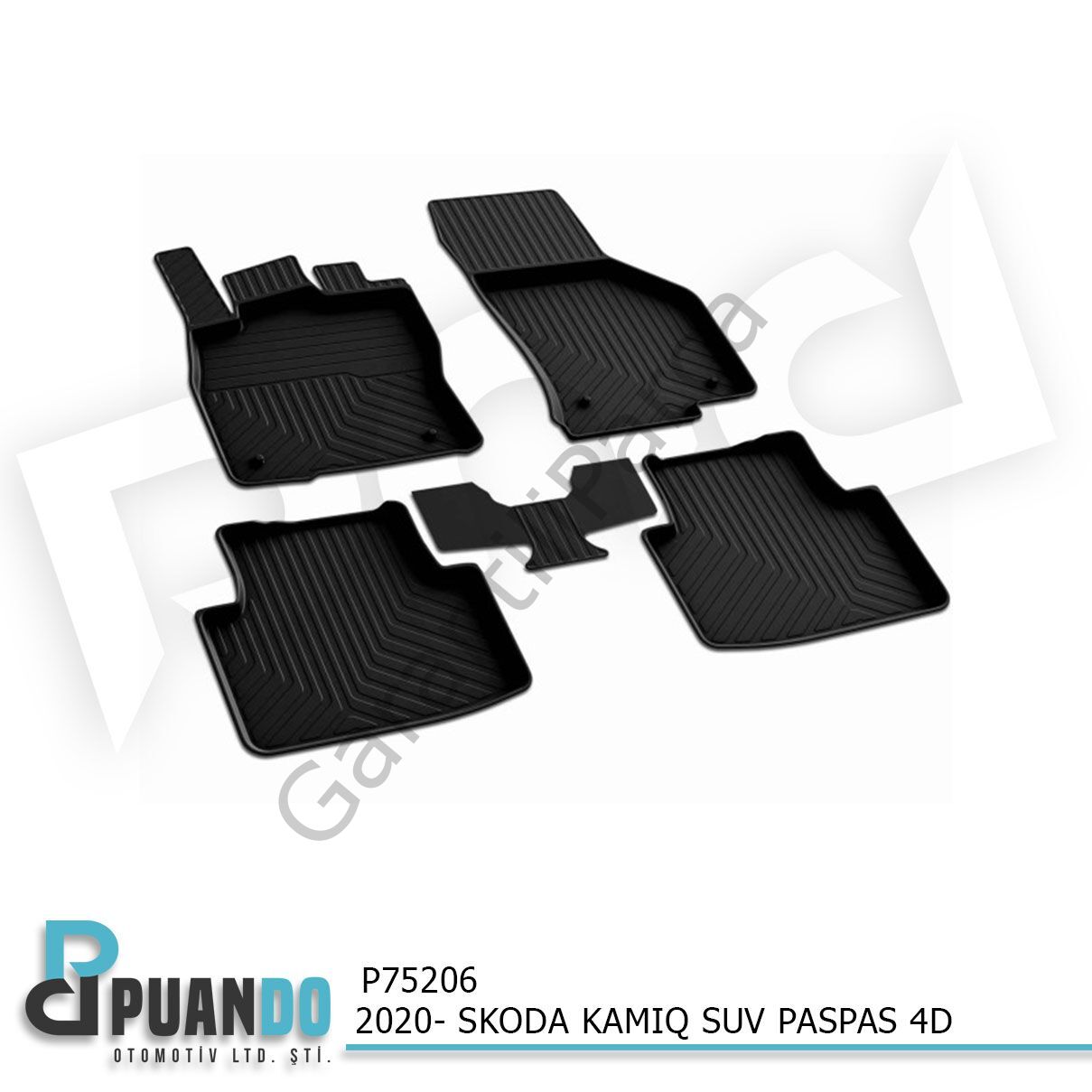 2020- SKODA KAMIQ SUV PASPAS 4D SIYAH