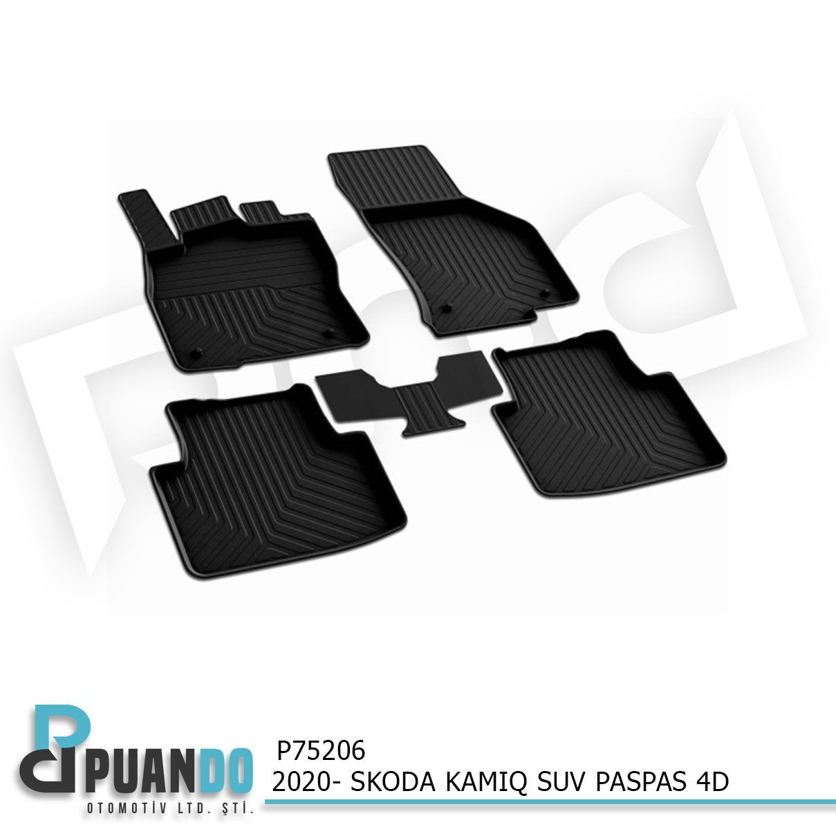 2020- SKODA KAMIQ SUV PASPAS 4D SIYAH