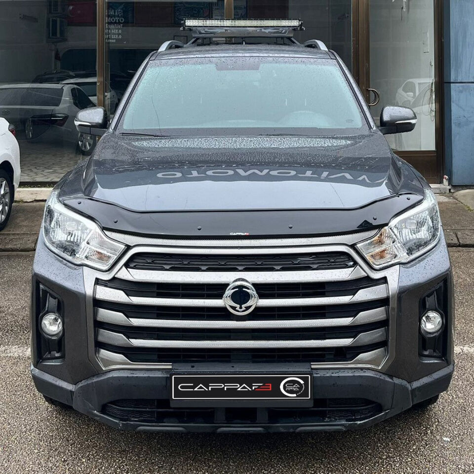 Ssangyong Musso 2021- Yılı ve Sonrası Uyumlu Kaput Rüzgarlığı 3mm