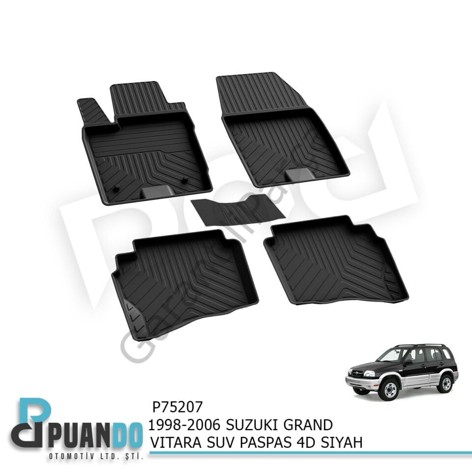 1998-2006 SUZUKI GRAND VITARA SUV PASPAS 4D SIYAH