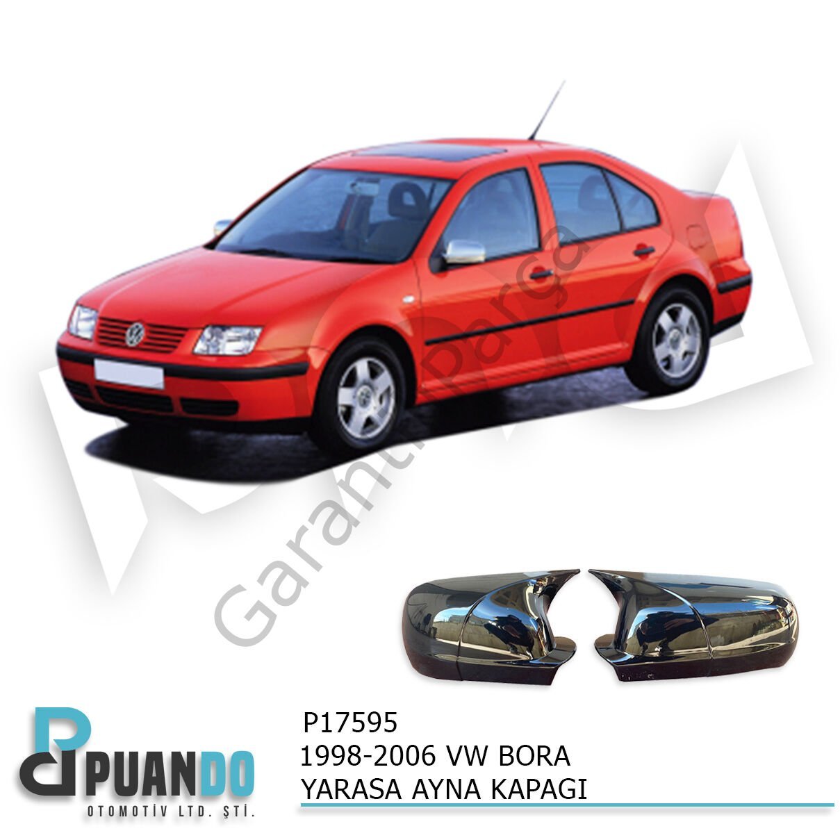 1998-2006 VOLKSWAGEN BORA BATMAN YARASA AYNA KAPAG